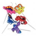 MPS MY PARTY SUPPLIERS® Set of 5 Fancy Birthday Cake Candles for Kids, Candles for Cake Decoration (Dinosaur) - Image 5
