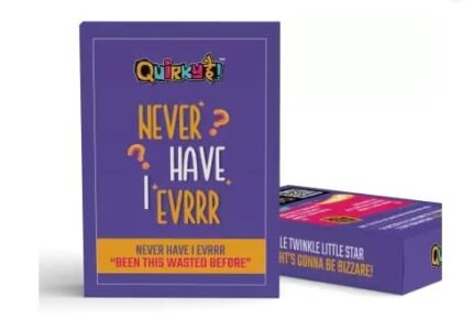 Never Have I Ever Game for Uncontrollable Giggles & Unexpected Secrets -50, Fun Game, Dinner Party Game, A Game for Couples Card Game for Kids