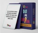 Do or Drink Couple Game, Family Card Game, Fun Game, Dinner Party Game, A Game for Couples Card Game for Kids, Family 100 Conversation Starters Questions Game Card Games for Kids & Adults - Image 2