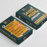 Social Media Challenge Playing Cards Featuring Fun and Creative Challenges Greeting Card, Family Game, Fun Game, Party Game,Play Game with Your Friends and Kids, Family Game