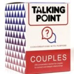 MPS MY PARTY SUPPLIERS® Talking Point Couples Card Game, 200 Prompts for Deeper Connections and Conversation Dream Together About The Future and Fall in Love