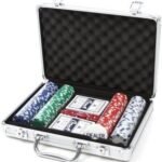 200 Pieces Poker Set Casino Chips Card Games