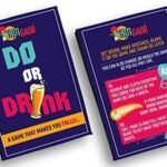 Do or Drink Couple Game, Family Card Game, Fun Game, Dinner Party Game, A Game for Couples Card Game for Kids, Family 100 Conversation Starters Questions Game Card Games for Kids & Adults
