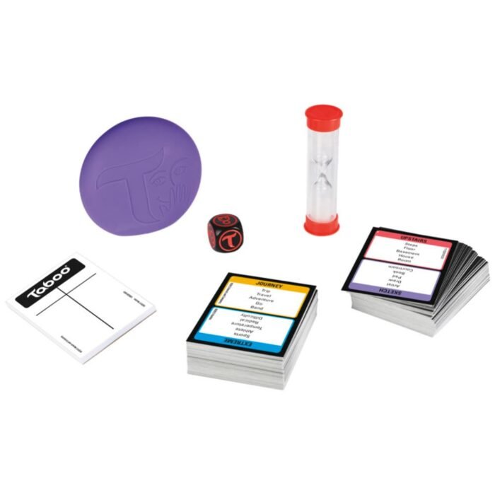 MPS MY PARTY SUPPLIERS® 1pc Taboo The Game of unspeakable Fun, Card Games to Play with Family, 4 Players, Families Fun Card Games, Easy Board Games for Family - Image 4