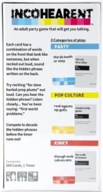 MPS MY PARTY SUPPLIERS Incohearent - Best Adult Card Game for Parties and Game Night - Image 4