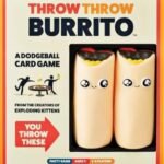 Throw Throw Burrito Card Game, Throw Throw Burrito Game, Party Game, Family and Friends Game, Ages 7+, Players 2-6