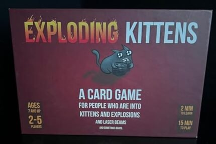 MPS MY PARTY SUPPLIERS 1Pc Exploding Kittens a Card Game for 2-5 Players, Party Game, Card Games to Play with Family, Friends, Easy Card Games for Kids 7+, Families Fun Board Games, Card Game