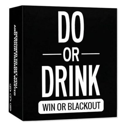Do or Drink - Drinking Card Game for Adults - Fun & Dirty Party - Dare or Shots for Pre Drinks, Stag Parties, Hen’s Night - Funny & Beyond for Men & Women