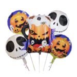 MPS MY PARTY SUPPLIERS® Set of 5 Beer mug shaped horror theme balloons Halloween theme foil balloons decorations Kids halloween party supplies Balloon decoration for hallo ween event