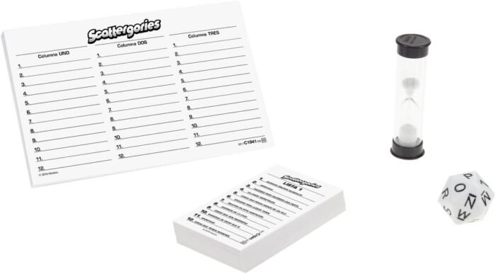 MPS MY PARTY SUPPLIERS® 1pc Scattergories- The Classic Fast-Thinking Categories Game! Card Games to Play with Family, 2-6players, Families Fun Card Games, Easy Card Games for Family - Image 6