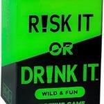 MPS MY PARTY SUPPLIERS® Risk It or Drink IT Card Game for Wild & Fun Drinking Game Parties: 150 Hilarious Dares & Questions f Adults Games Nights - Adult Cards f Party Pregames, Adult Card Party Game