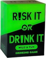 MPS MY PARTY SUPPLIERSĀ® Risk It or Drink IT Card Game for Wild & Fun Drinking Game Parties: 150 Hilarious Dares & Questions f Adults Games Nights - Adult Cards f Party Pregames, Adult Card Party Game