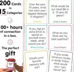 MPS MY PARTY SUPPLIERSĀ® Talking Point Couples Card Game, 200 Prompts for Deeper Connections and Conversation Dream Together About The Future and Fall in Love - Image 5