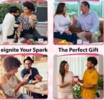 MPS MY PARTY SUPPLIERSĀ® Talking Point Couples Card Game, 200 Prompts for Deeper Connections and Conversation Dream Together About The Future and Fall in Love - Image 2