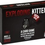 Exploding Kittens Black Card and Board Game for Kids and Adults, Adult Party Game