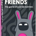 MPS MY PARTY SUPPLIERS Disturbed Friends Card Game for Children & Adults Ages 6 and up Travel Games, Group Games for Picnic
