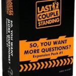 MPS MY PARTY SUPPLIERS® 1pc Last Couple Standing- So You Want More Questions? Card Game, Board Games to Play with Family, 2+ Couples, Families Fun Card Games, Question Card Game