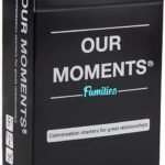 Our Moments Family Card Game, Fun Game, Dinner Party Game, A Game for Couples Card Game for Kids, Family 100 Conversation Starters Questions Game Card Games for Kids & Adults