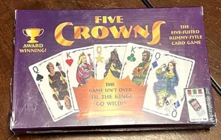 Five Crowns Card Game, Game for Family, Friends, Couples Game, Card Game, Cars for Kids, Party Card Game, Unique Card Game, Five Crowns Families That Play Together Stay Together!