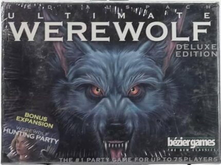 Werewolf Party Game, Ultimate Werewolf Deluxe Edition Board Game, The Family Card Game Night Party Card Game, The Perfect Funny Christmas & Birthday Gift, Card Games for All, Party Game