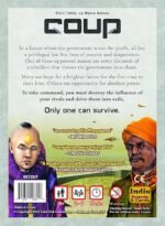 Cards Coup Board Game (2-6 Players), Boards & Card Game, Coup Insert - Sleeved - 3D Printed Board Game, Party Game - Image 2