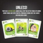 Exploding Kittens Black Card and Board Game for Kids and Adults, Adult Party Game - Image 2