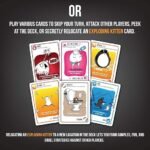 Exploding Kittens Black Card and Board Game for Kids and Adults, Adult Party Game - Image 4