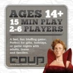 Cards Coup Board Game (2-6 Players), Boards & Card Game, Coup Insert - Sleeved - 3D Printed Board Game, Party Game - Image 6