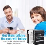 Our Moments Family Card Game, Fun Game, Dinner Party Game, A Game for Couples Card Game for Kids, Family 100 Conversation Starters Questions Game Card Games for Kids & Adults - Image 4