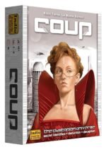 Cards Coup Board Game (2-6 Players), Boards & Card Game, Coup Insert - Sleeved - 3D Printed Board Game, Party Game