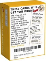 These Cards Will Get You Drunk Too - Fun Adult Drinking Game, Party Game, Fun Game, Card Party Game, These Cards Will Get You Drunk Too Fun Adult Drinking Game for Parties Figurines - Image 3
