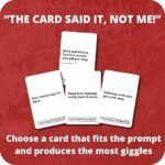 Not Parent Approved - The Family Game Night Card Game for Kids, Teens & Tweens, The Perfect Funny Christmas & Birthday Gift for Boys & Girls, Card Games for Kids & Adults - Image 3