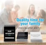 Our Moments Family Card Game, Fun Game, Dinner Party Game, A Game for Couples Card Game for Kids, Family 100 Conversation Starters Questions Game Card Games for Kids & Adults - Image 6