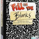 Fill in The Blanks Family Edition Story Time Game Ages 8+, Party Game, Board Game, Card Card, Family Game