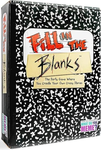 Fill in The Blanks Family Edition Story Time Game Ages 8+, Party Game, Board Game, Card Card, Family Game