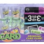 3 Up 3 Down Card Game - with Drinking Shot Glass - Fun Adult Drinking Game for Parties, Drinking Game for Parties, Drunk Card Shot Glass