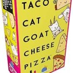 MPS MY PARTY SUPPLIERS® 1pc Taco Cat Goat Cheese Pizza Card Game for Fun - Kids Card Game, Children Card Party Game