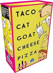 MPS MY PARTY SUPPLIERSĀ® 1pc Taco Cat Goat Cheese Pizza Card Game for Fun - Kids Card Game, Children Card Party Game