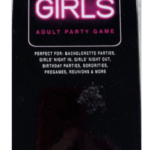 MPS My Party Suppliers 1pc for The Girls Card Game -The Ultimate Girls Night Party Game for Bachelorettes and Parties (Black), Card Games for Teen Girls, Friends, Party Game