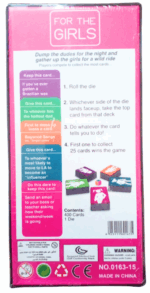 MPS My Party Suppliers 1pc for The Girls Card Game -The Ultimate Girls Night Party Game for Bachelorettes and Parties (Black), Card Games for Teen Girls, Friends, Party Game - Image 7