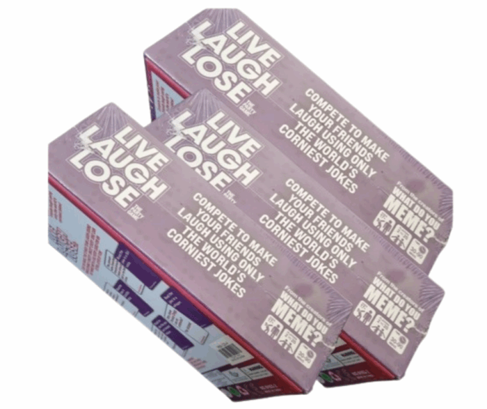 MPS My Party Suppliers 1pack Live Laugh Lose - Party Pack Card Game, Party Game, Card Games to Play with Family, Easy Card Games Kids, Live Laugh Lose Game 2-8 Players, Families Fun Board Games - Image 6