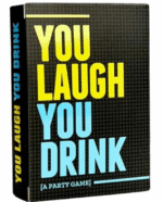 MPS My Party Suppliers 1pack You Laugh You Drink - A Party Game Card Game, Card Games to Play with Friends, You Laugh You Drink Card Game 3-8 Players, Families Fun Board Games - Image 2