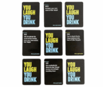MPS My Party Suppliers 1pack You Laugh You Drink - A Party Game Card Game, Card Games to Play with Friends, You Laugh You Drink Card Game 3-8 Players, Families Fun Board Games - Image 3