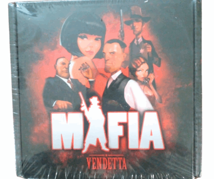MPS MY PARTY SUPPLIERS 1pack Mafia- Vendetta Card Game, Party Game, Card Games to Play with Family, Easy and Different Playing Card Games, Mafia Game 7-17 Players, Families Fun Board Games