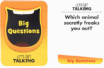 MPS MY PARTY SUPPLIERSĀ® 1pc Let's Get Talking -The Question Card Game to Get to Know Your Family Better!, Adult Card Party Game Card Games to Play with Friends - Image 4