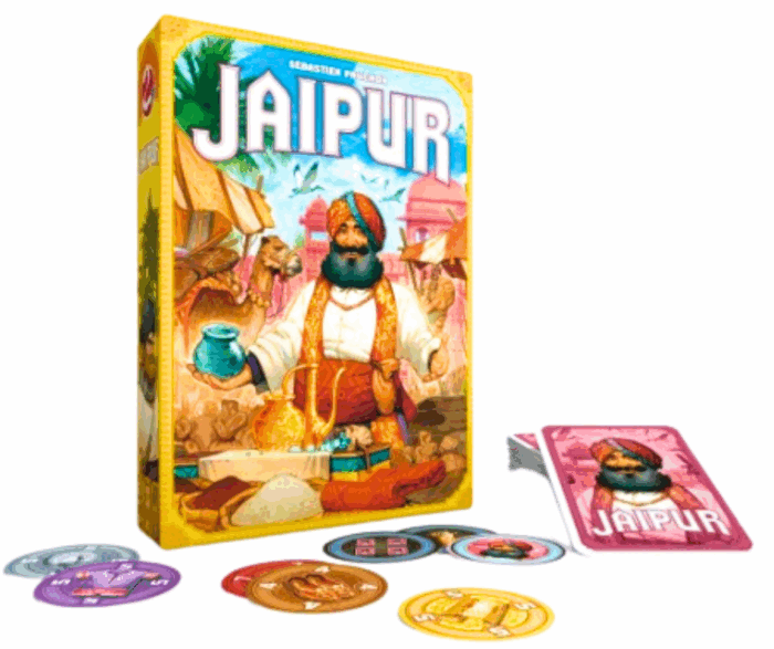 MPS MY PARTY SUPPLIERS® 1pc Jaipur - Become The Maharaja's Personal Trader Card Game. Card Game, Card Games to Play with Family, 2 Players, Families Fun Card Games, Easy Card Games for Family - Image 5