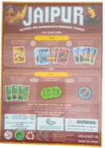 MPS MY PARTY SUPPLIERS® 1pc Jaipur - Become The Maharaja's Personal Trader Card Game. Card Game, Card Games to Play with Family, 2 Players, Families Fun Card Games, Easy Card Games for Family - Image 6