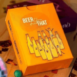 MPS MY PARTY SUPPLIERS® 1pc Beer There Drunk That, Card Game, Party Card Game for Adults, Friends & Couples, Fun Card Game, Gift for Couples, Friends on Valentine's Day. Party Game for Friends