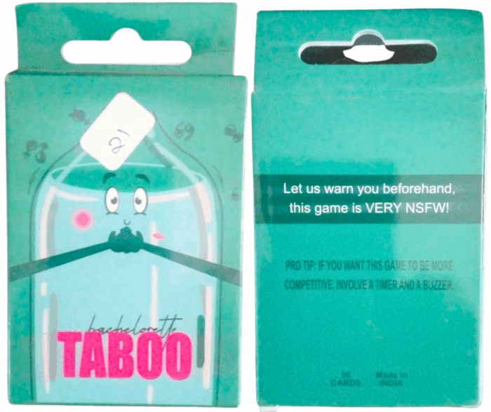 MPS MY PARTY SUPPLIERS® taboo card game - Image 5