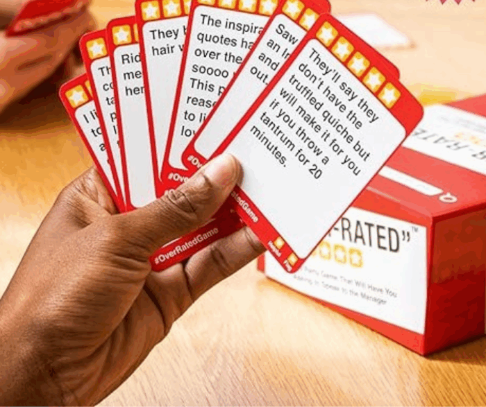 MPS MY PARTY SUPPLIERS® over rated card game - Image 3